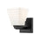 Z-Lite Annalise 1 Light Wall Sconce, Matte Black/Matte Opal - 7514-1S-MB