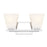 Z-Lite Annalise 2 Light Vanity, Chrome/Matte Opal