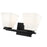 Z-Lite Annalise 2 Light Vanity, Matte Black/Matte Opal