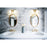 Z-Lite Annalise 2 Light Vanity, Modern Gold/Matte Opal