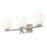 Z-Lite Annalise 3 Light Vanity, Brushed Nickel/Matte Opal