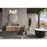 Z-Lite Annalise 3 Light Vanity, Matte Black/Matte Opal