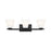 Z-Lite Annalise 3 Light Vanity, Matte Black/Matte Opal