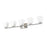 Z-Lite Annalise 5 Light Vanity, Brushed Nickel/Matte Opal