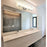 Z-Lite Annalise 5 Light Vanity, Chrome/Matte Opal