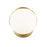 Z-Lite Realm Sphere 1 Light 8.5" Wall Sconce, Modern Gold/Matte Opal