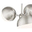Z-Lite Realm Sphere 3Lt 17.25" Chandelier, Brushed Nickel/Matte Opal
