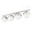 Z-Lite Realm Sphere 4 Light 7.5" Vanity, Brushed Nickel/Matte Opal