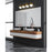 Z-Lite Realm Sphere 4 Light 7.5" Vanity, Modern Gold/Matte Opal