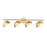 Z-Lite Realm Sphere 4 Light 7.5" Vanity, Modern Gold/Matte Opal