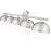Z-Lite Realm Sphere 5 Light 7.5" Vanity, Brushed Nickel/Matte Opal