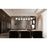 Z-Lite Realm Sphere 7 Light 54" Linear Chandelier, Nickel/Opal