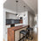 Z-Lite Realm Sphere 1 Light 8.5" Pendant, Matte Black/Matte Opal