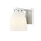 Z-Lite Naya 1 Light Wall Sconce, Brushed Nickel/Matte Opal - 7518-1S-BN