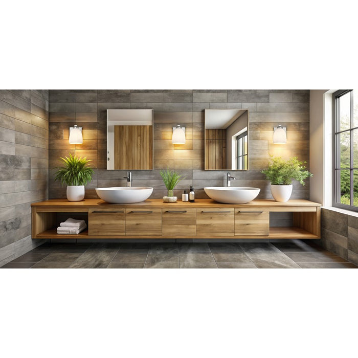 Z-Lite Naya 1 Light Wall Sconce, Brushed Nickel/Matte Opal