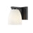 Z-Lite Naya 1 Light Wall Sconce, Matte Black/Matte Opal - 7518-1S-MB