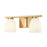 Z-Lite Naya 2 Light Vanity, Modern Gold/Matte Opal - 7518-2V-MGLD