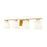 Z-Lite Naya 4 Light Vanity, Modern Gold/Matte Opal - 7518-4V-MGLD