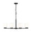 Z-Lite Naya 8 Light Chandelier, Matte Black/Matte Opal - 7518-8MB
