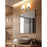 Z-Lite Henri 2 Light Vanity, Brushed Nickel/White Opal