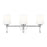 Z-Lite Henri 3 Light Vanity, Chrome /White Opal