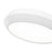 Z-Lite Quasars 1 Light 16" Flush Mount, Matte White/White