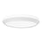 Z-Lite Quasars 1 Light 20" Flush Mount, Matte White/White