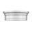 Z-Lite Bentley 1 Light 12" Flush Mount, Brushed Nickel/White