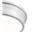 Z-Lite Bentley 1 Light 16" Flush Mount, Brushed Nickel/White