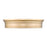 Z-Lite Bentley 1 Light 20" Flush Mount, Modern Gold/White