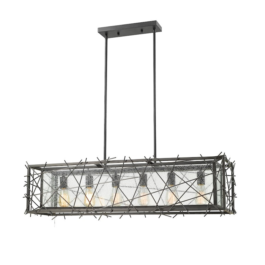 Z-Lite Stanwood 6 Light Island/Billiard, Bronze - 8000-6L-BRZ