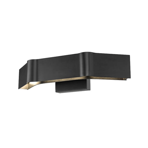 Z-Lite Arcano 3 Light Wall Sconce, Matte Black - 8002-3SMB-LED