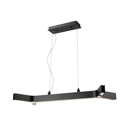 Z-Lite Arcano 5 Light Pendant, Matte Black - 8002-42MB-LED