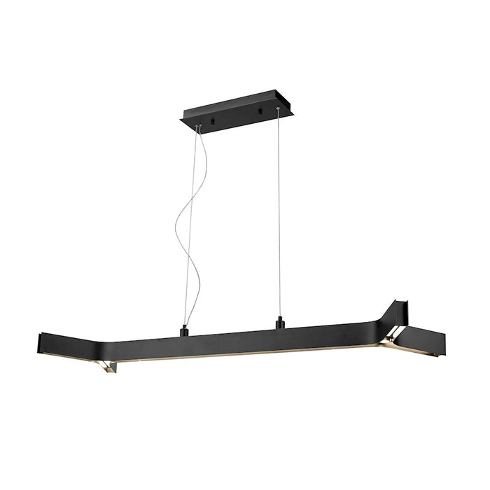 Z-Lite Arcano 5 Light 54" Pendant, Matte Black - 8002-54MB-LED