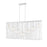 Z-Lite Contour Island/Billiard, White, Gloss White