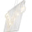 Z-Lite Contour Island/Billiard, White, Gloss White