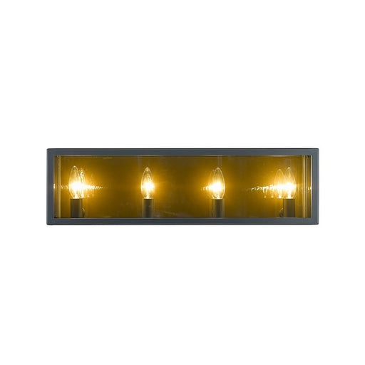 Z-Lite Infinity 4 Light Vanity, Misty Charcoal, Smoke