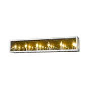 Z-Lite Infinity 6 Light Vanity, Chrome, Smoke - 802-6V-CH