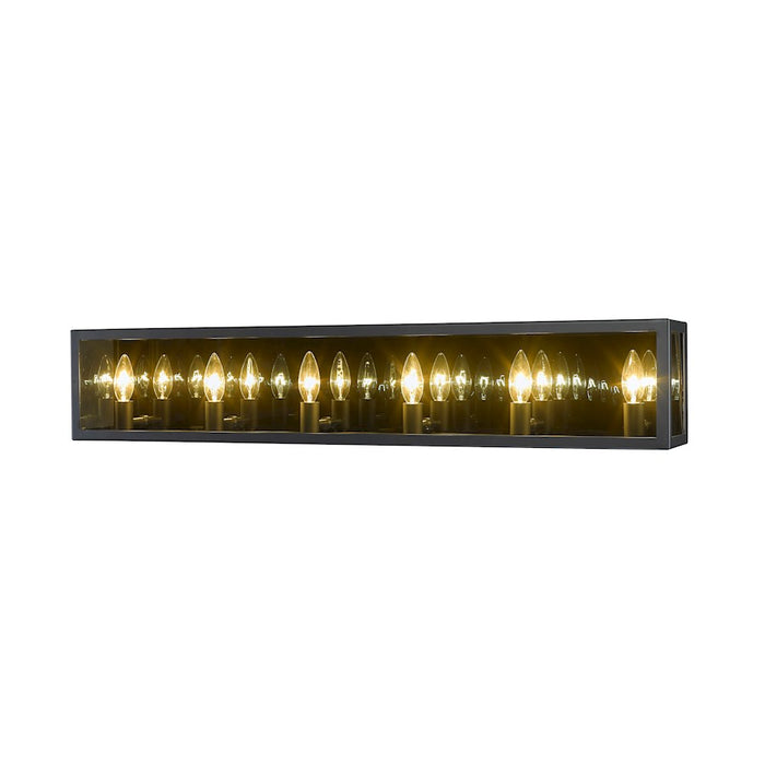 Z-Lite Infinity 6 Light Vanity, Misty Charcoal, Smoke