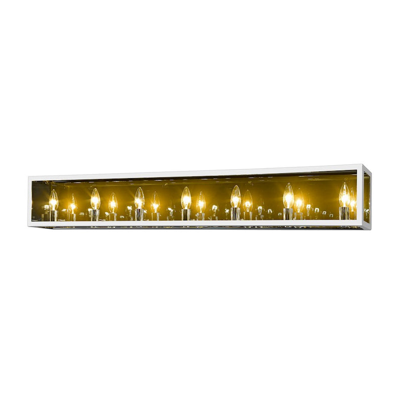 Z-Lite Infinity 7 Light Vanity, Chrome, Smoke - 802-7V-CH