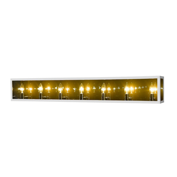Z-Lite Infinity 7 Light Vanity, Chrome/Smoke