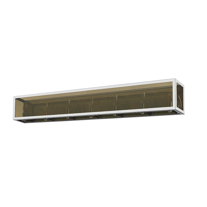 Z-Lite Infinity 7 Light Vanity, Chrome/Smoke