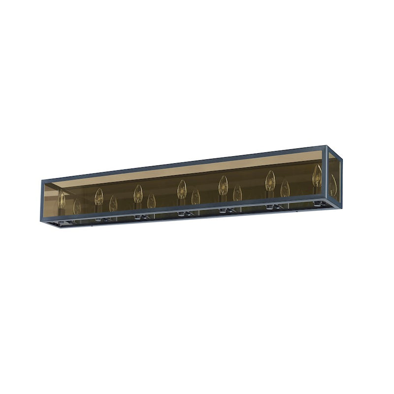 Z-Lite Infinity 7 Light Vanity, Misty Charcoal, Smoke