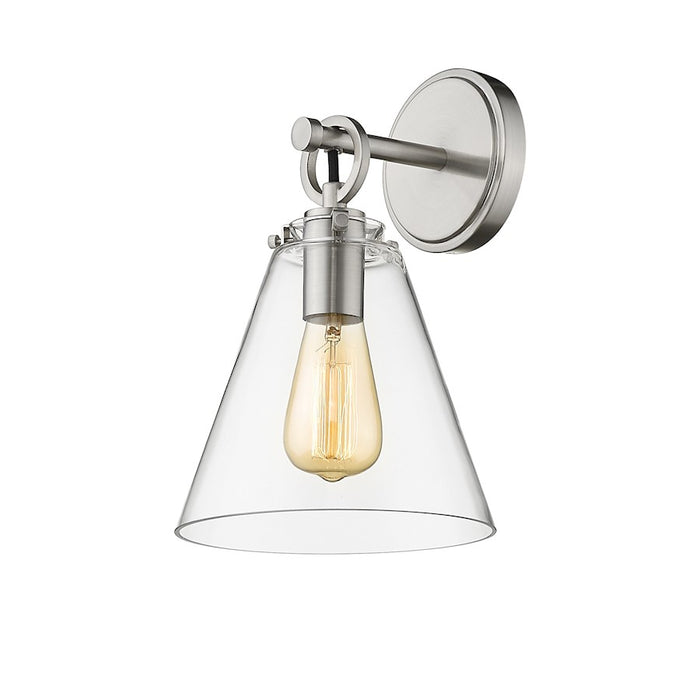 Z-Lite Harper 1 Light 12.25" Wall Sconce, Clear