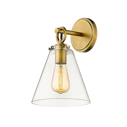 Z-Lite Harper 1 Light 12.25" Wall Sconce, Clear