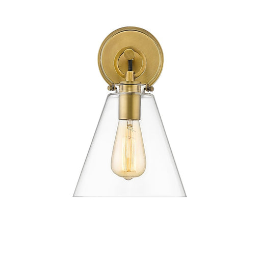 Z-Lite Harper 1 Light 12.25" Wall Sconce, Clear