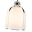 Z-Lite Pearson 1 Light 9.75" Chandelier, Polished Nickel/White Opal