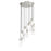 Z-Lite Alton 11 Light Chandelier, Brushed Nickel/Clear/Frosted