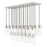 Z-Lite Alton 23 Light Linear Chandelier, Nickel/Clear/Frosted