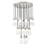 Z-Lite Alton 27 Light Chandelier, Brushed Nickel/Clear/Frosted - 824P-27R-BN